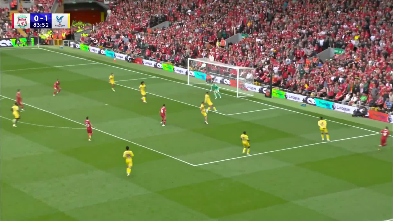 萨拉赫回归赛场，突破纪录首场状态亮眼，老鹰观众沸腾！